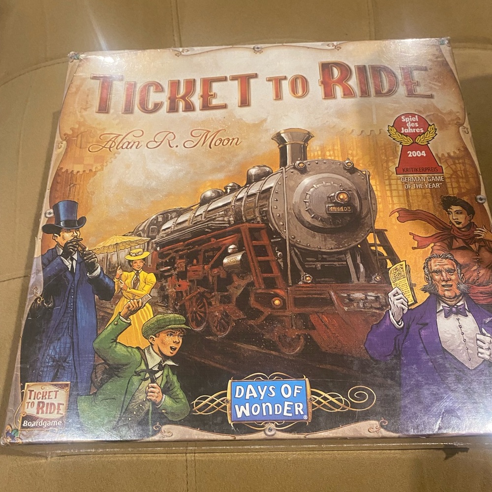 Ticket to Ride Board Game - Unopened